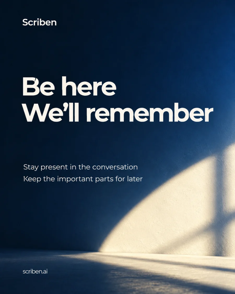 Be here, we'll remember. Light falling across a pale wall.